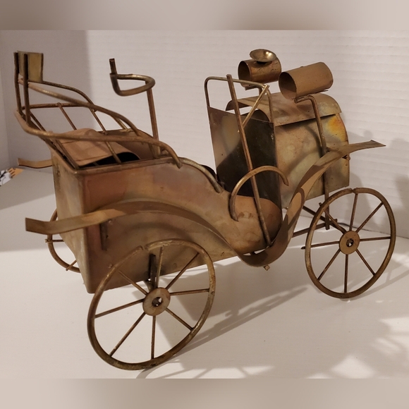 Vintage Copper Old Car Model Figure - Picture 6 of 10